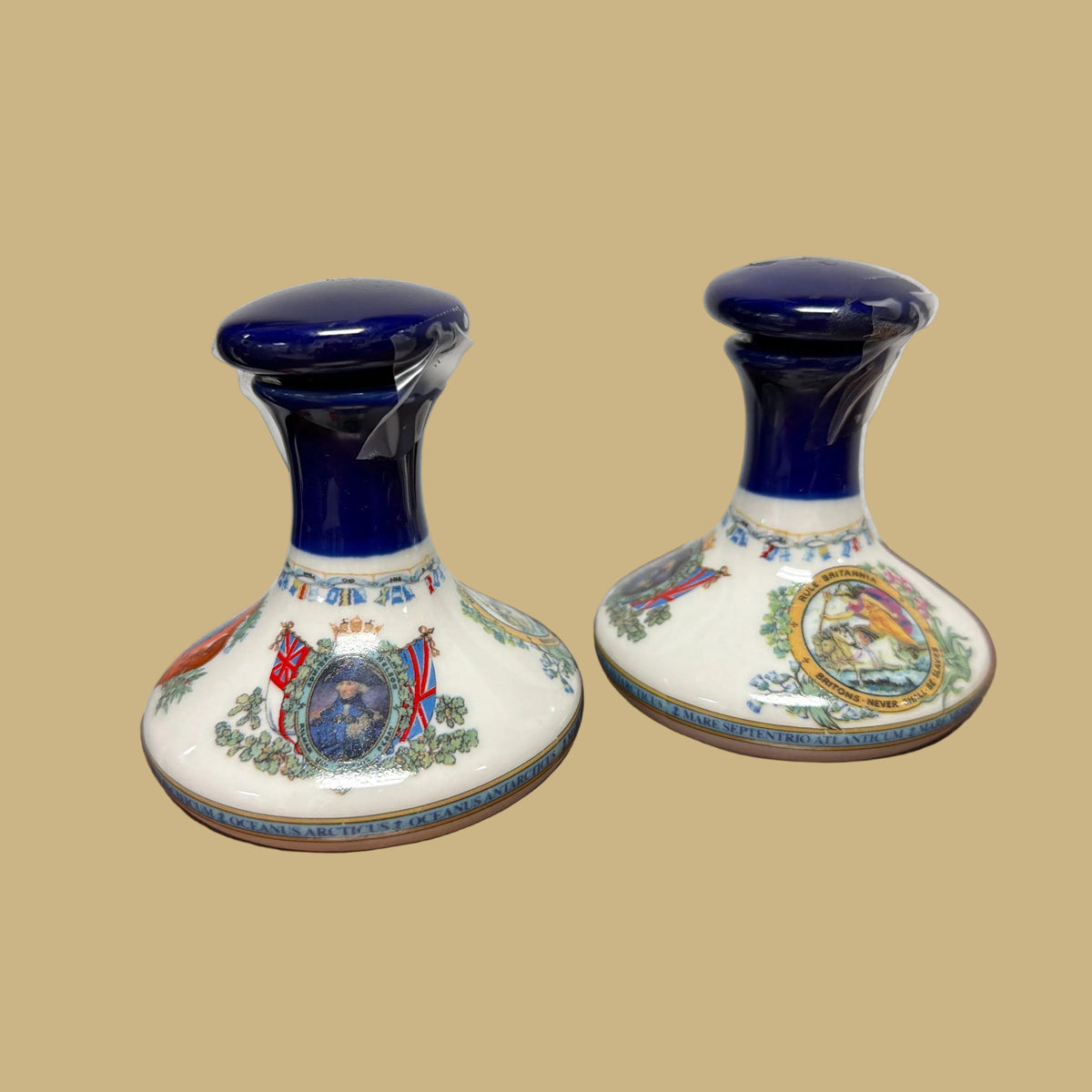 English Navy Rum Bottle