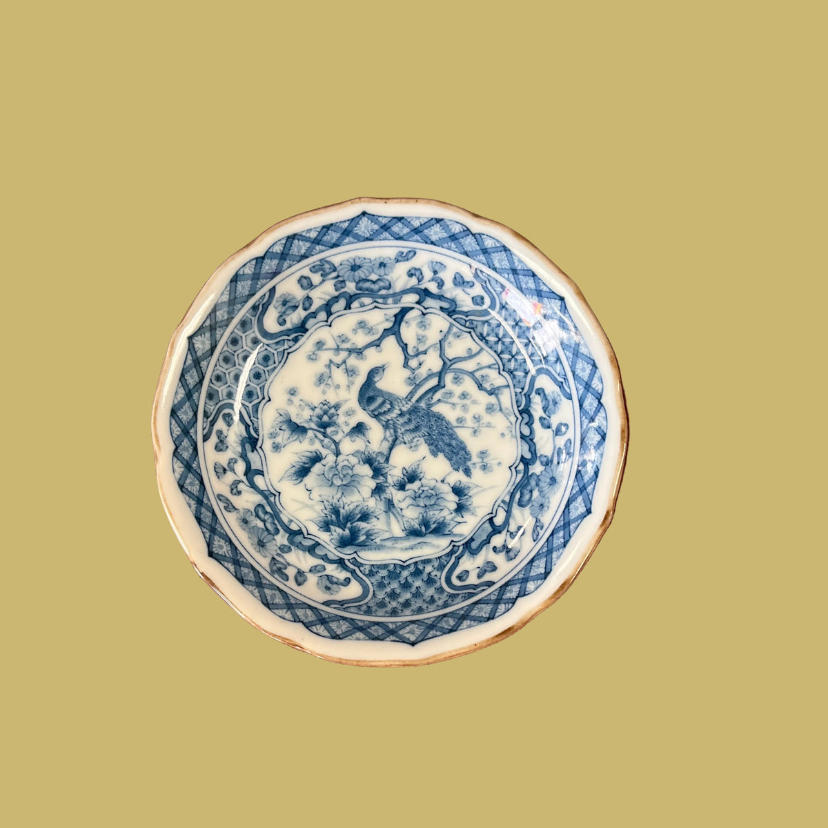 Vintage Japanese Dish with Makers Mark