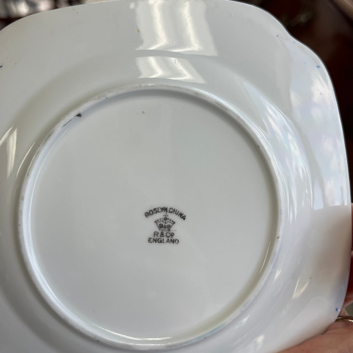Art Deco Roslyn China Plate