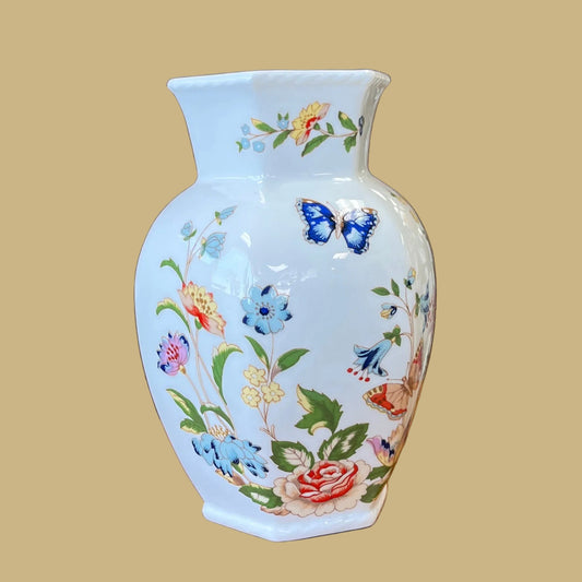 Aynsley “Cottage Garden” Bone China Vase
