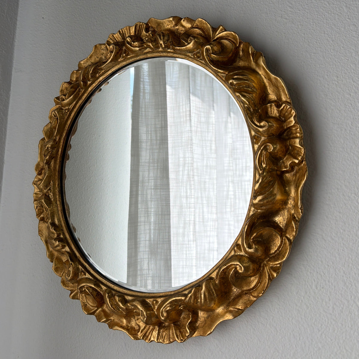 Carved Gilt Wood Frame Mirror