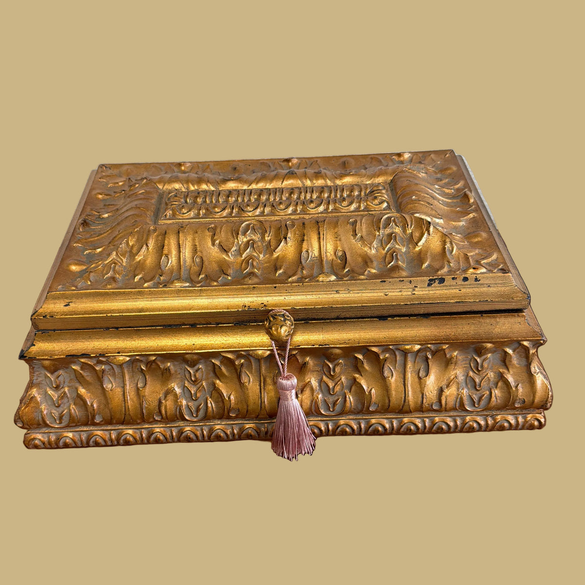 Bombay Co Gilded Wood Box