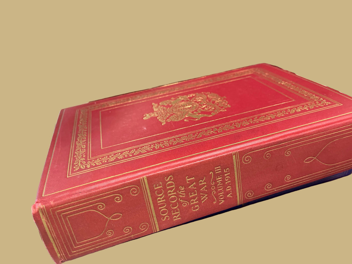 Volume III of the 1923 Source Records of The Great War