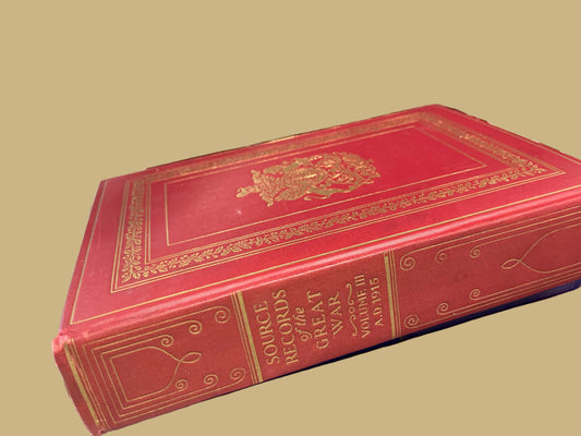 Volume III of the 1923 Source Records of The Great War