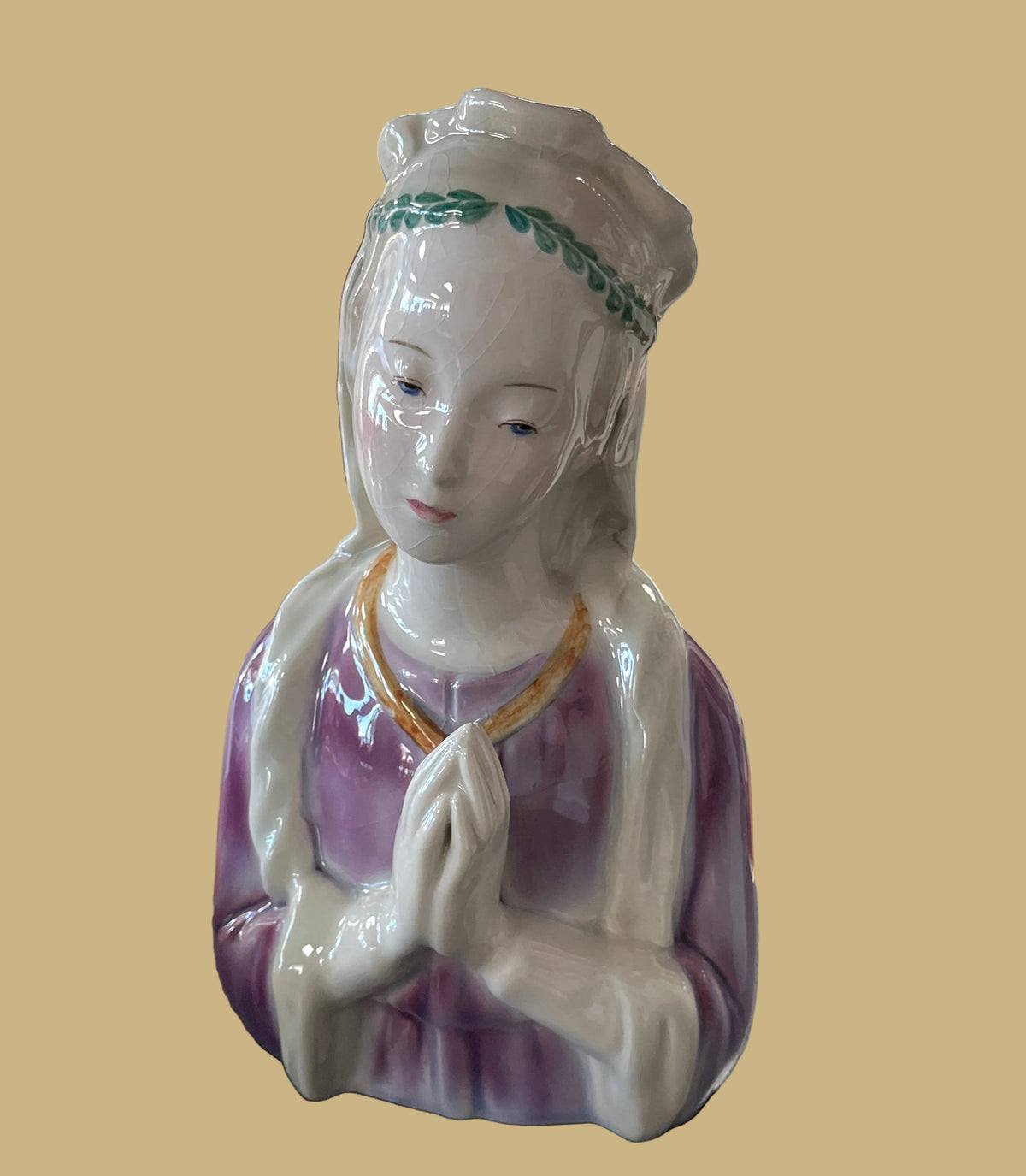 Goldscheider Porcelain Madonna by Piera Funaro