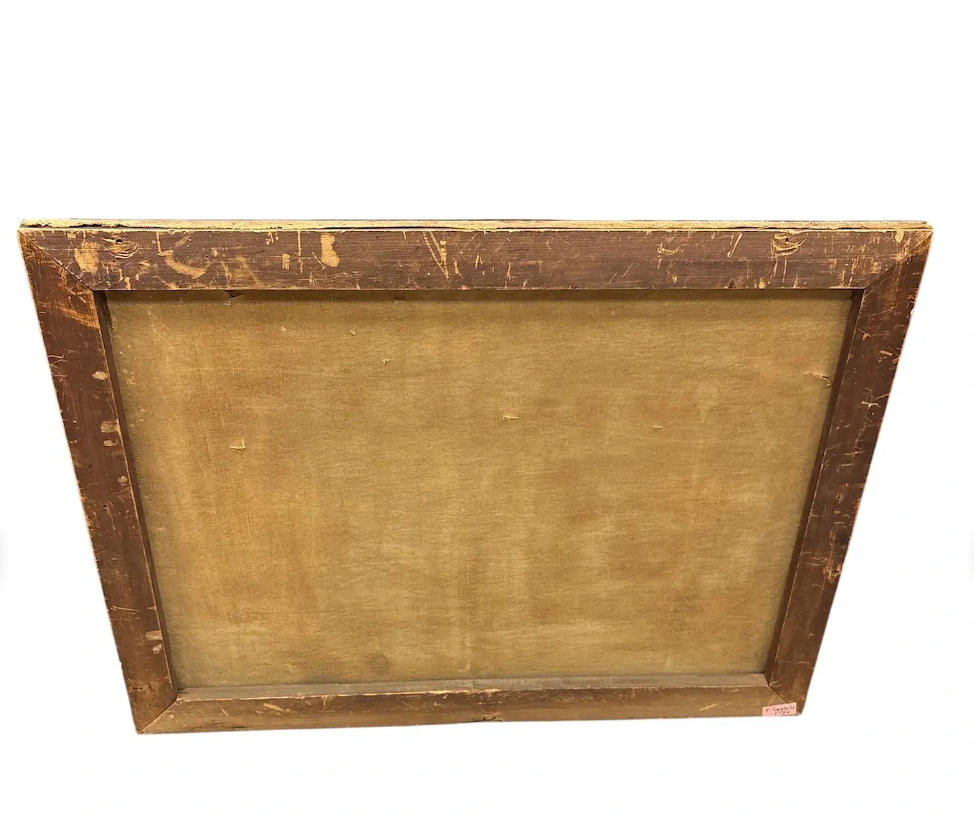 Antique 19th Century European Oil Painting