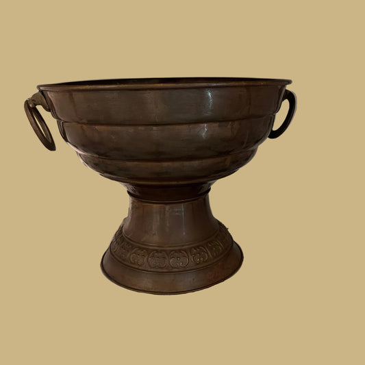 Large Copper Planter