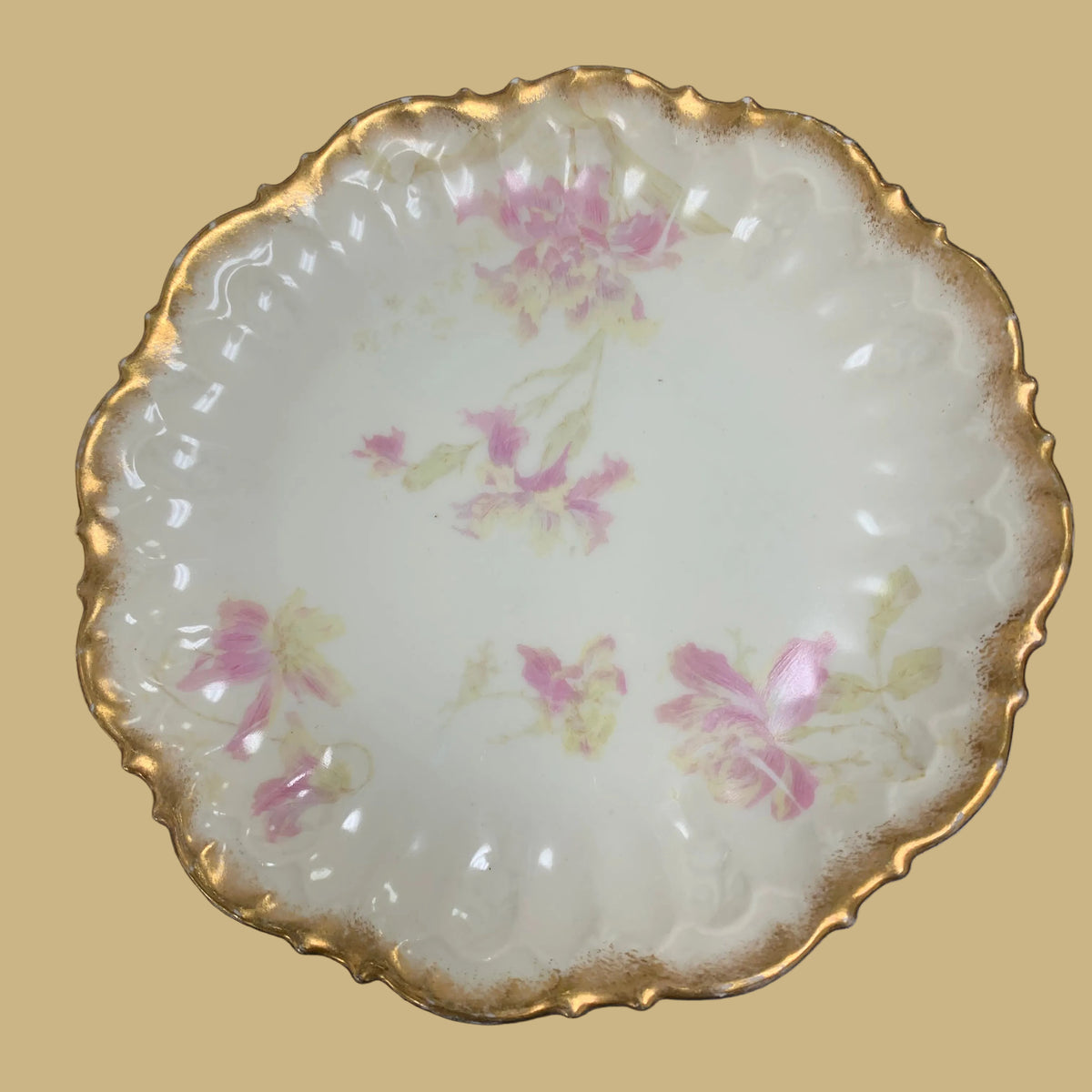 French Elite SM Limoges Plate