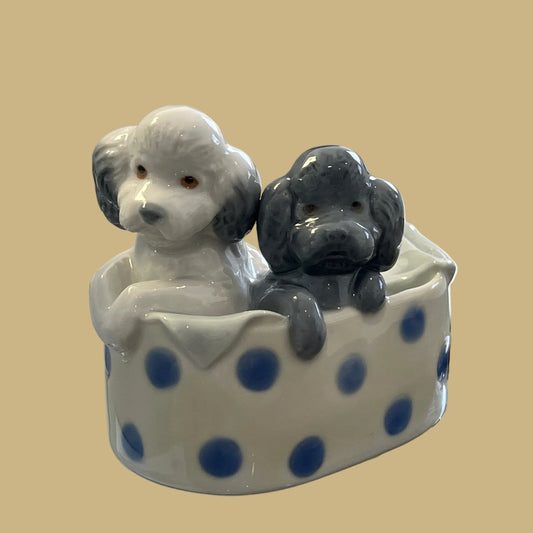 NAO/Lladro Poodle Puppies #1082 Retired