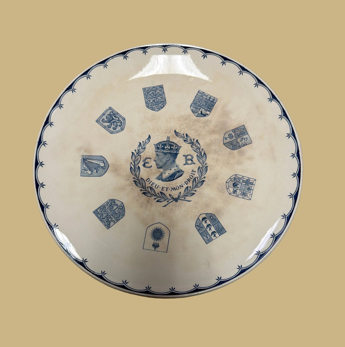 Wedgwood King Edward VIII Coronation Plate