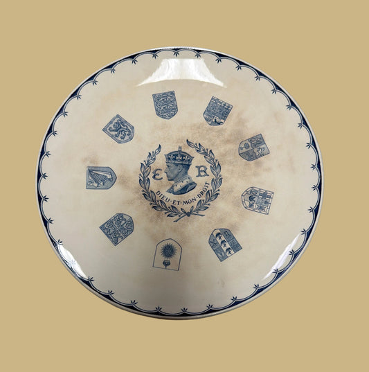 Wedgwood King Edward VIII Coronation Plate