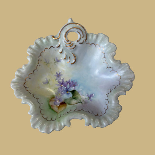 Hand-painted Porcelain Trinket Dish