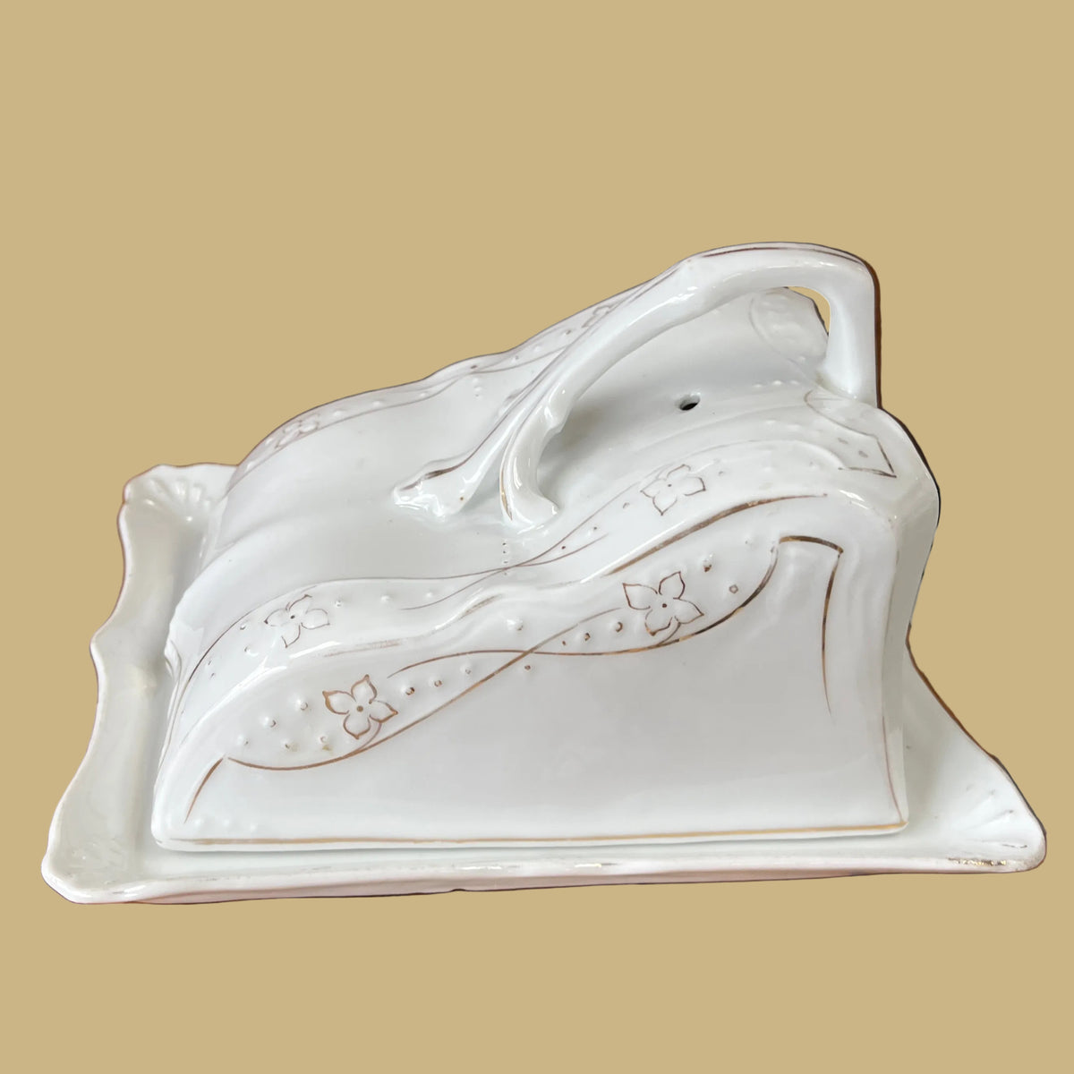 Rosenthal Cheese Dish w/Lid & Marking on Lid