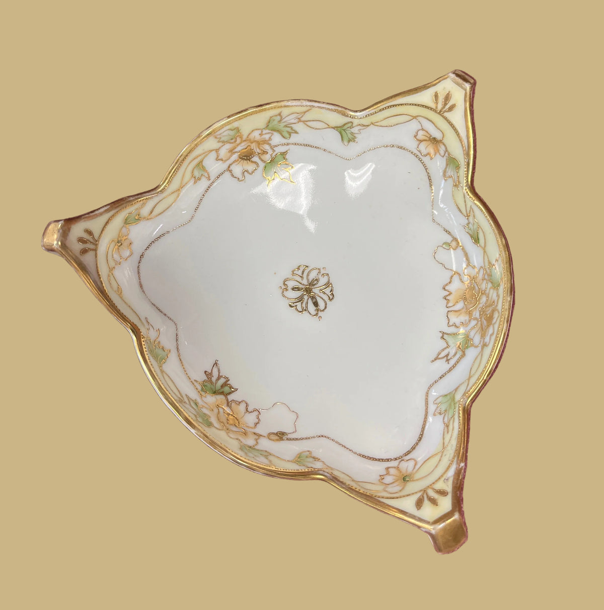 Nippon Hand Painted Porcelain Dish