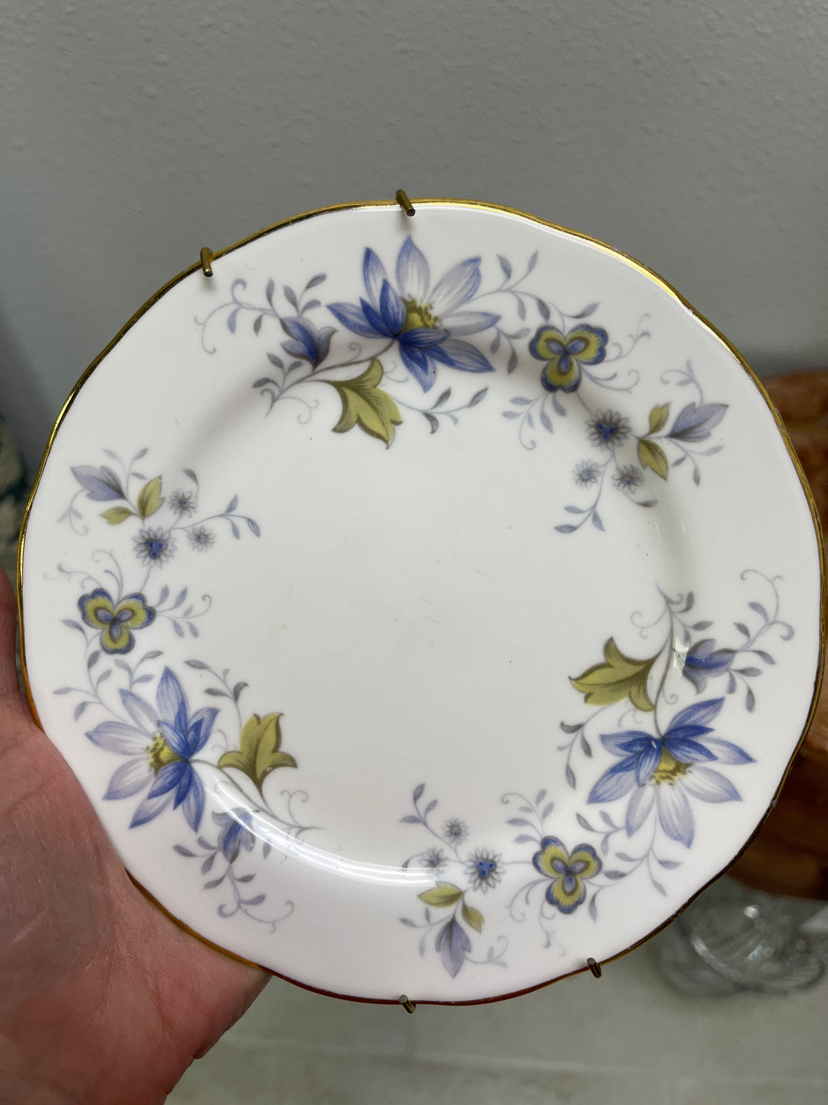 Vintage English Bone China Plate by Colclough