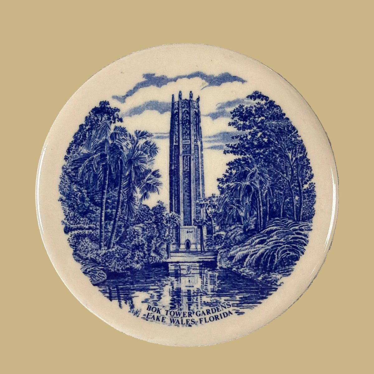 Bok Tower Gardens Transferware Plate