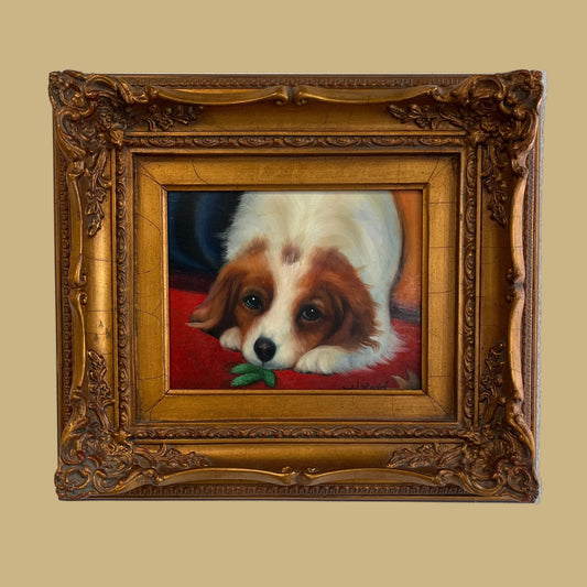 Vintage Oil Painting by Ladd