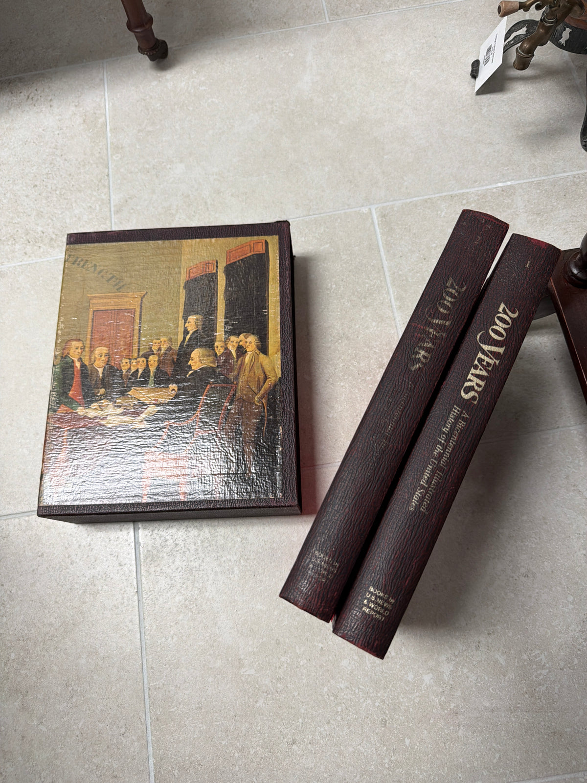 First Edition of 200 Years: A Bicentennial Illustrated History of the United States