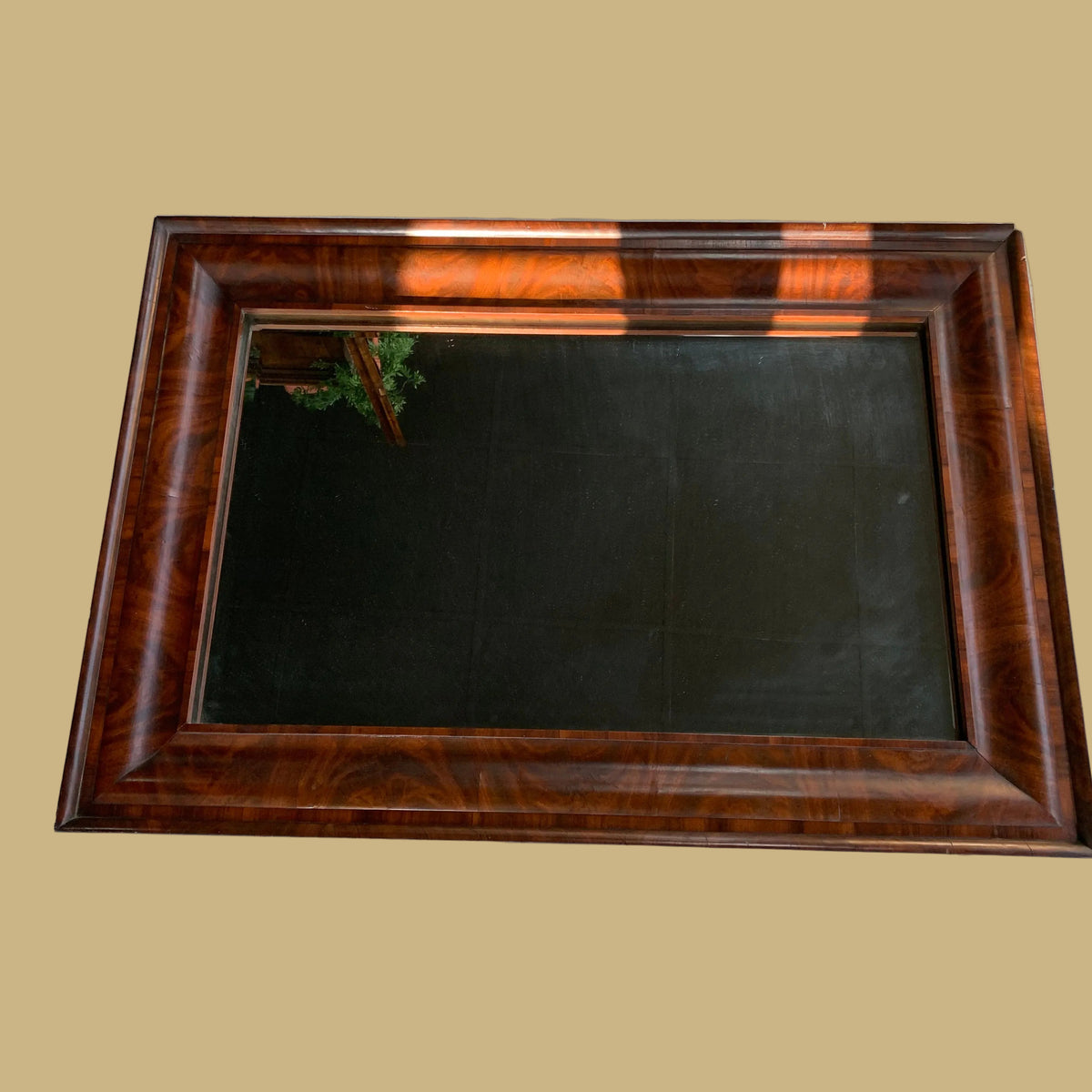 Mahogany Empire Mirror
