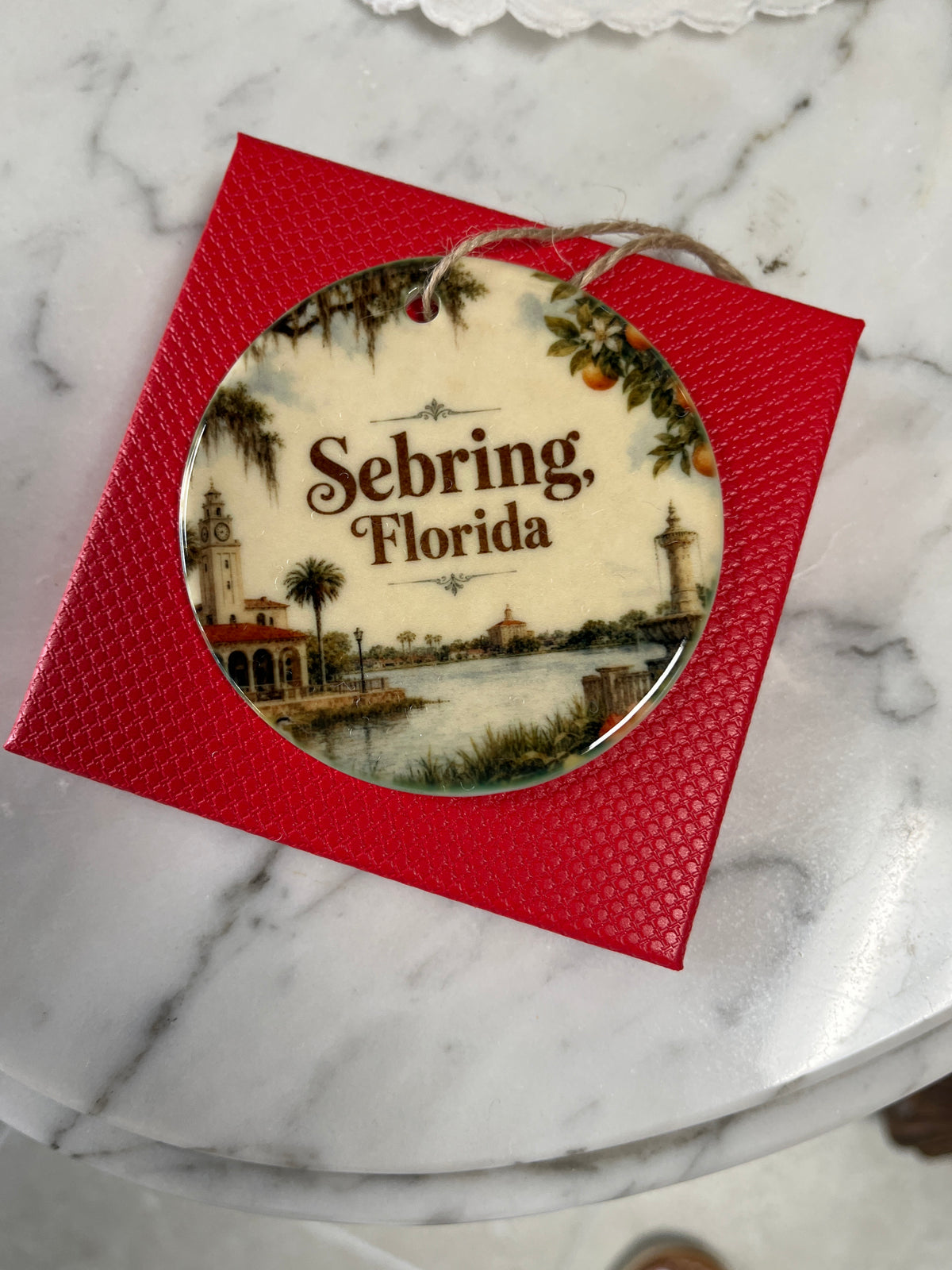 Sebring Christmas Ornament