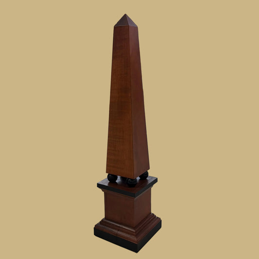 20th Century Wood Desk Obelisk