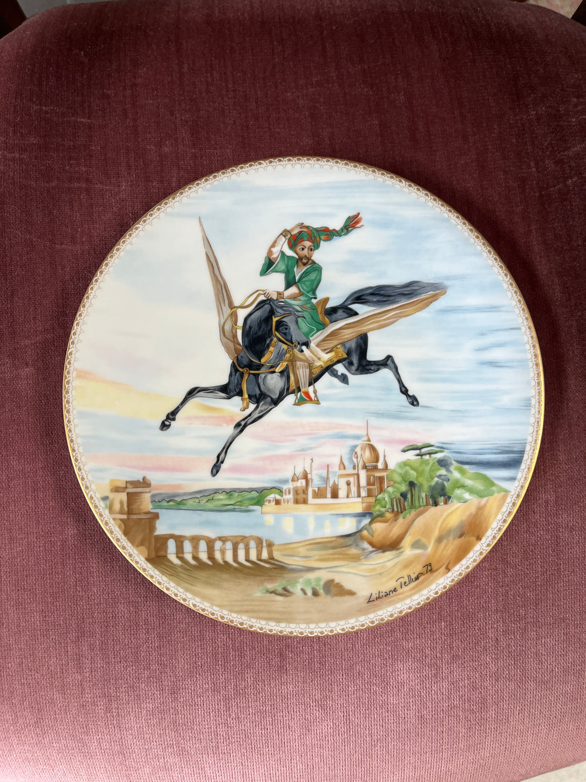 Le Cheval Magique Plate by Haviland Limoges