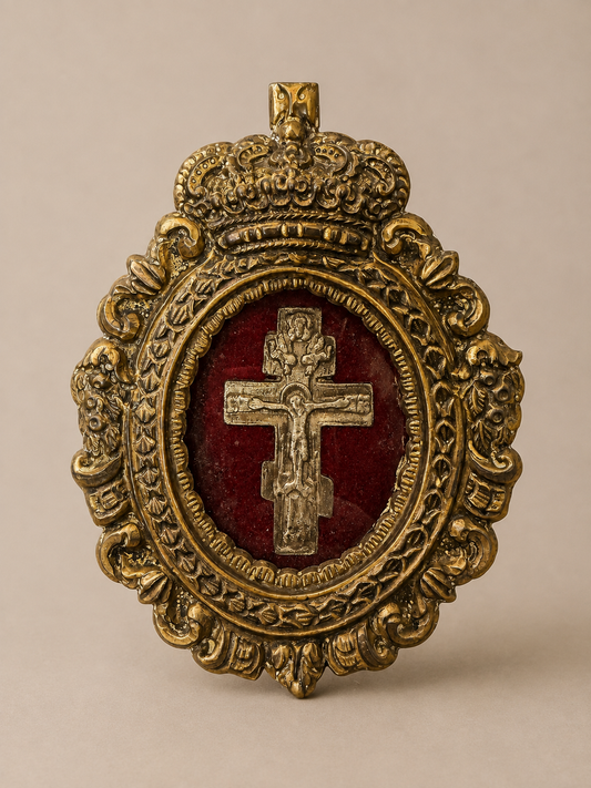 Ornate Reliquary Crucifix