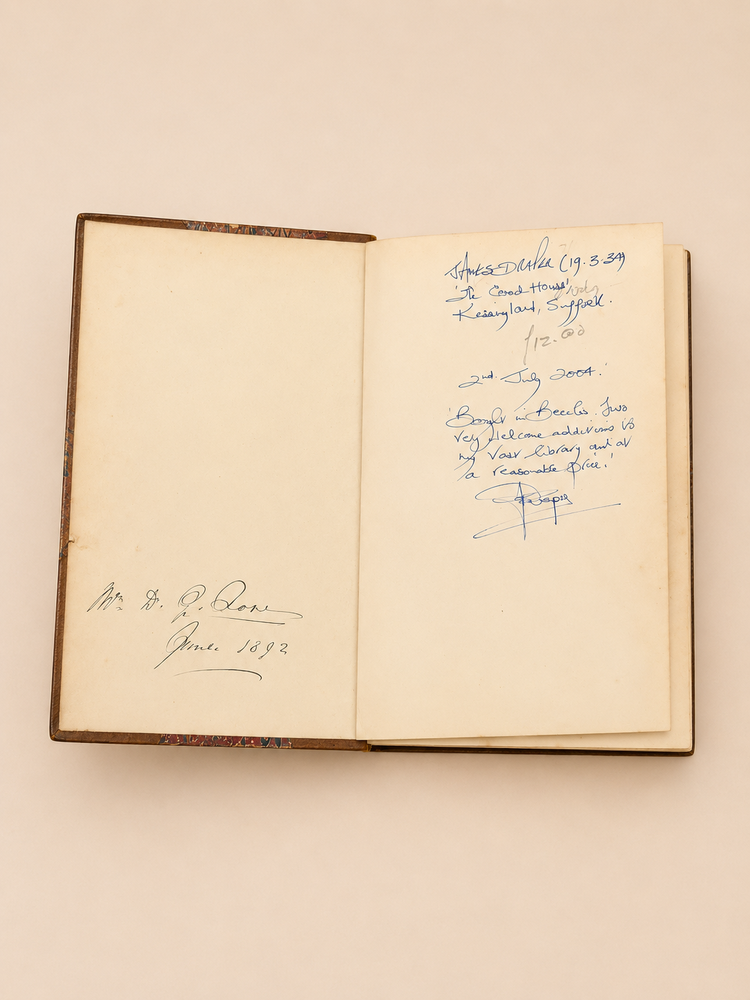 Antique Leather-Bound Volume I ‘Half-Hours with The Best Authors’
