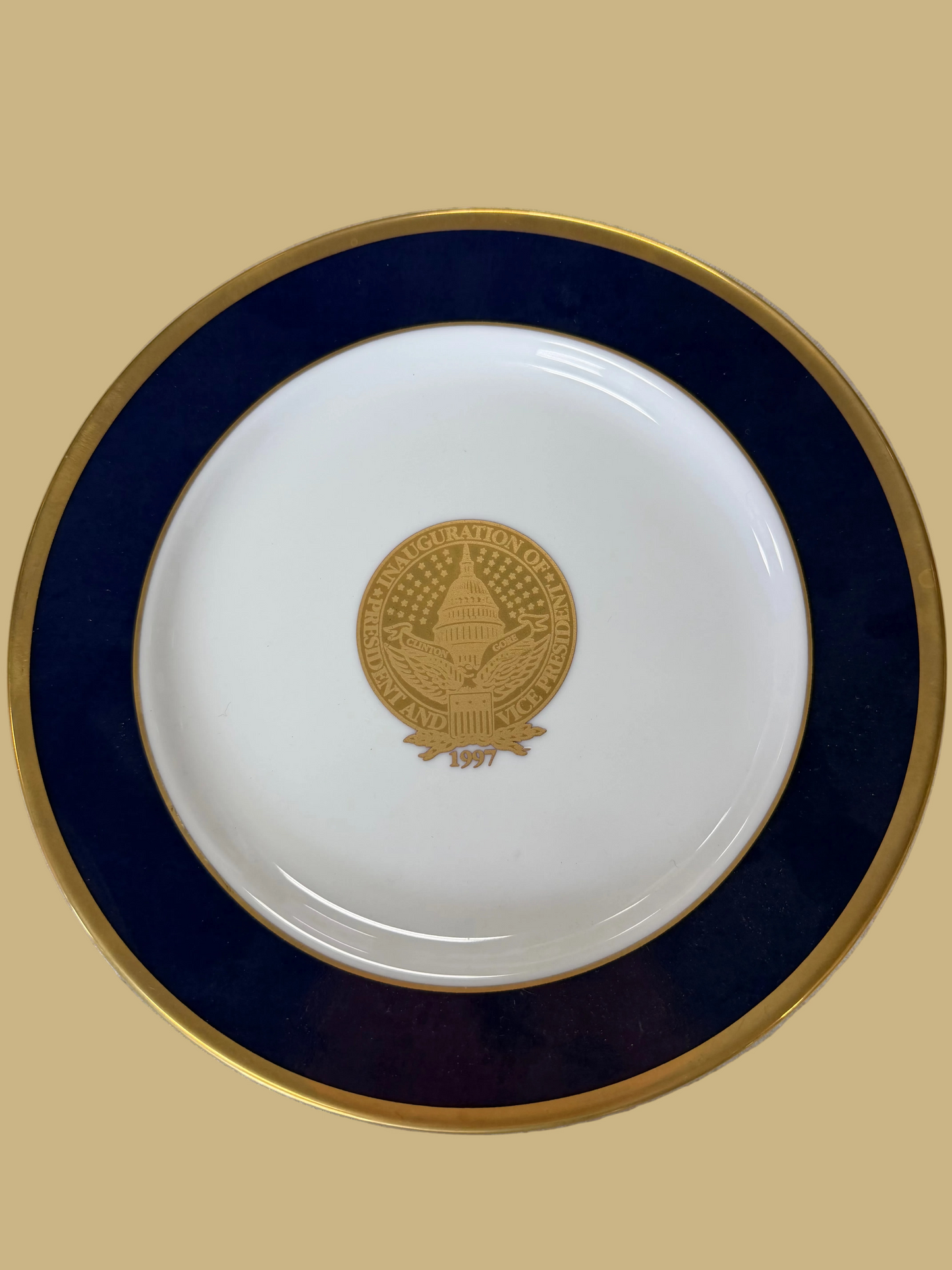 1997 Inaugural Day Plate