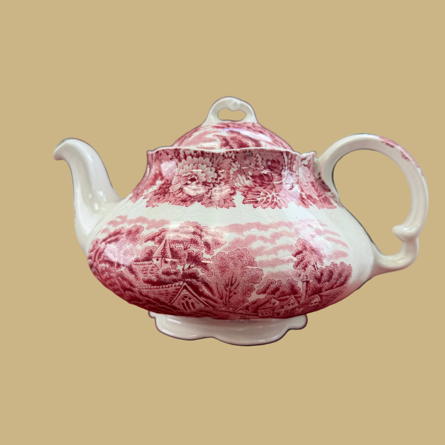 Wood & Sons England Enoch Woods English Scenery Teapot w/Lid