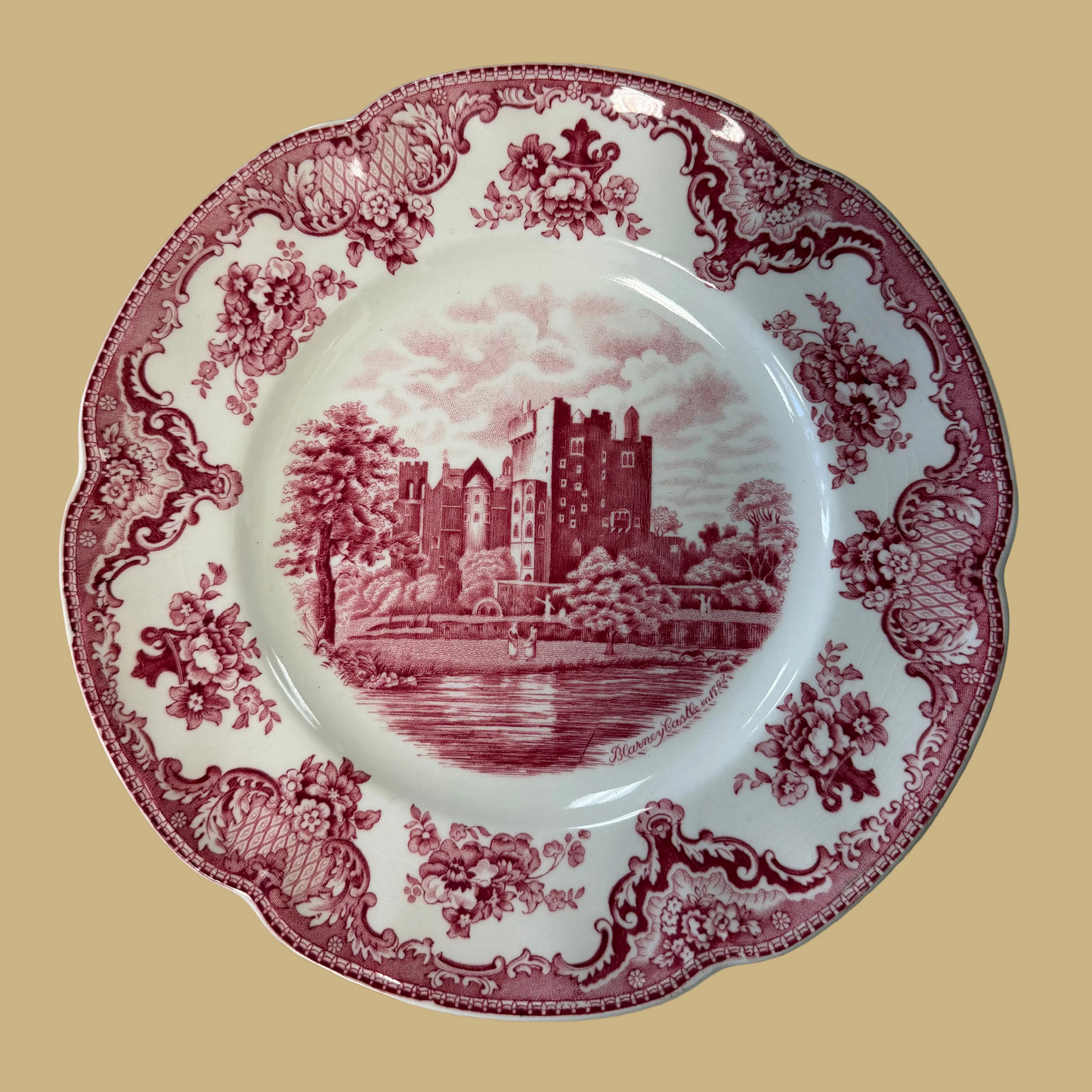 Johnson Brothers Old Britain Castles Transferware featuring the Blarney Castle