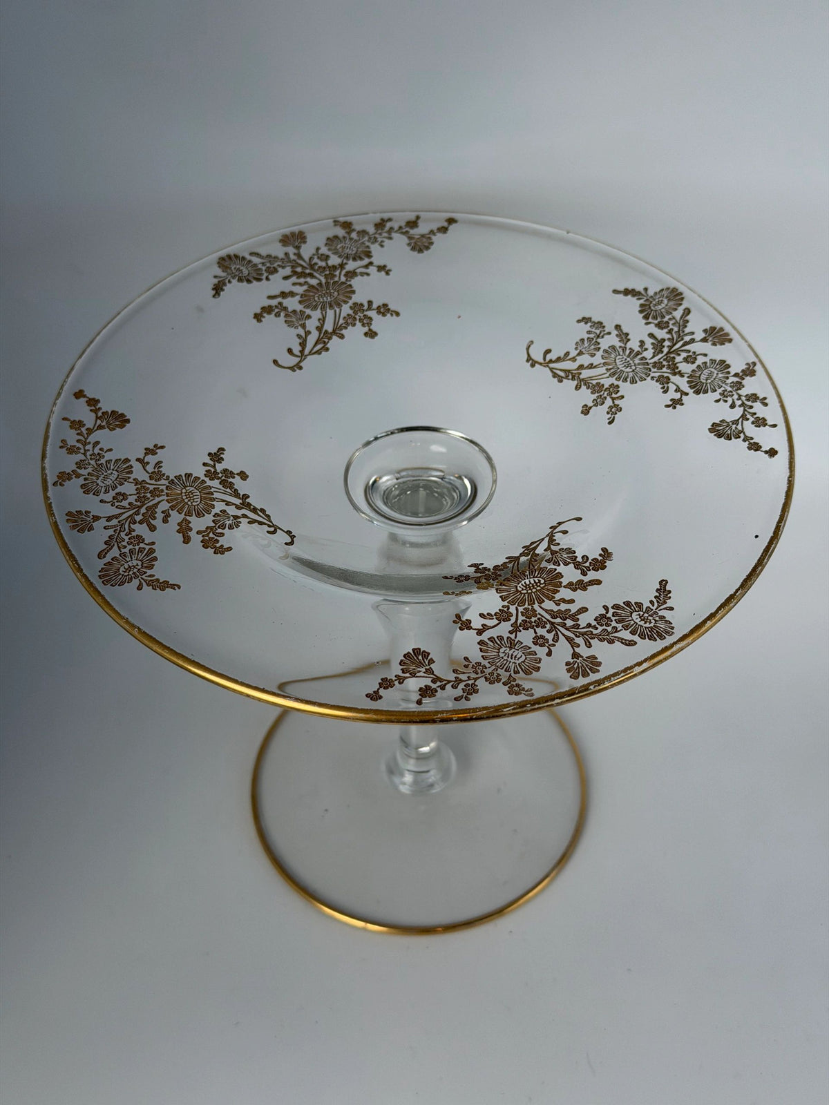 Vintage Pedestal Plate