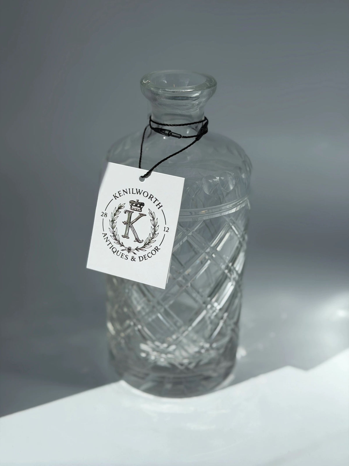Vintage Crystal Decanter without Lid
