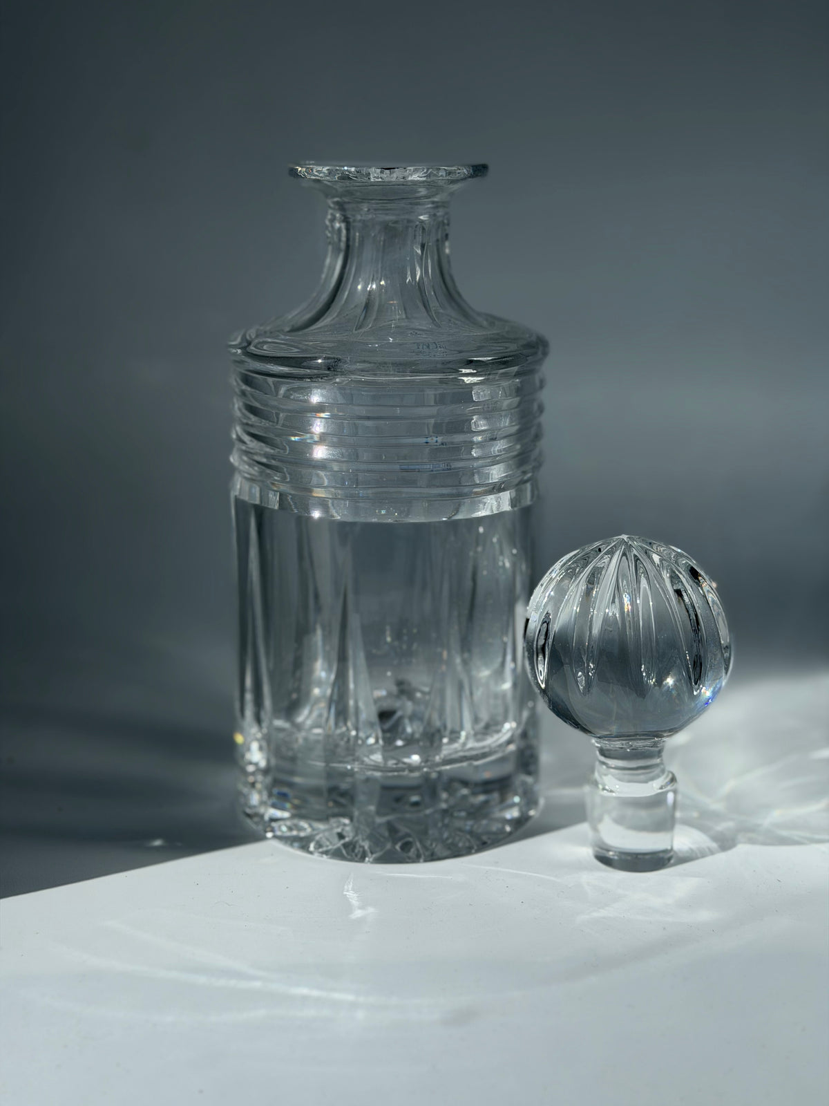 Irena Crystal Decanter with Lid