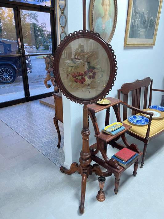 Needlepoint Fireplace Screen