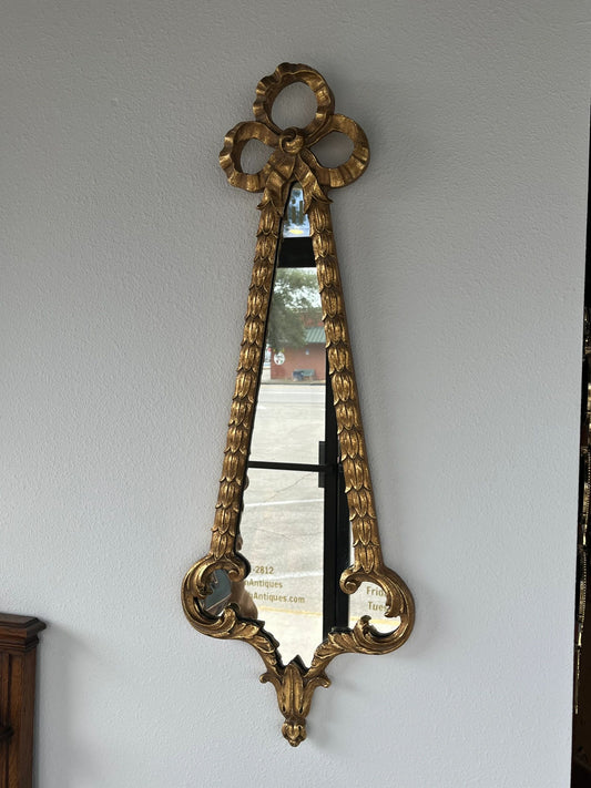 French Rococo Style Giltwood Wall Mirror (Pair)