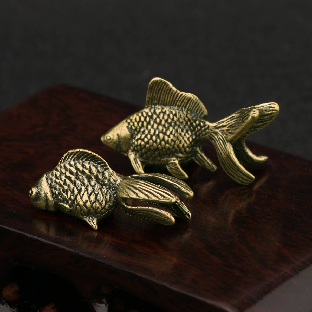 Brass Goldfish l